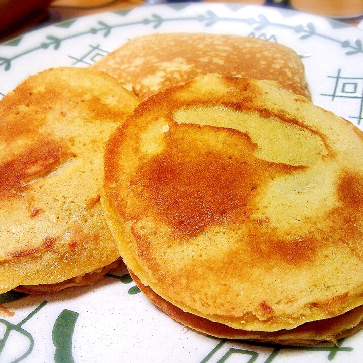 簡単！3時のおやつに　どら焼き♪